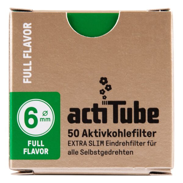 Activated Carbon Filters Extra Slim 50 filters (ActiTube)