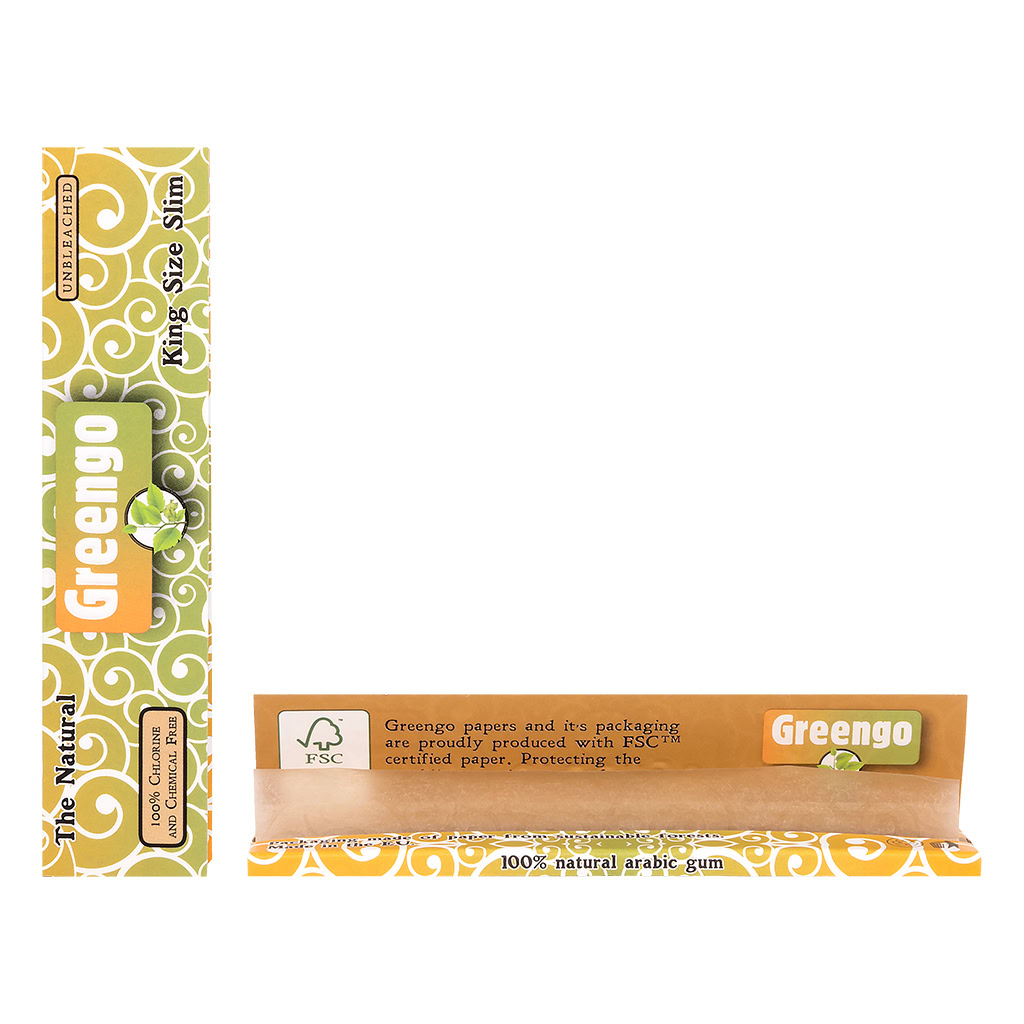 Greengo King Size Slim Unbleached (GreenGo)