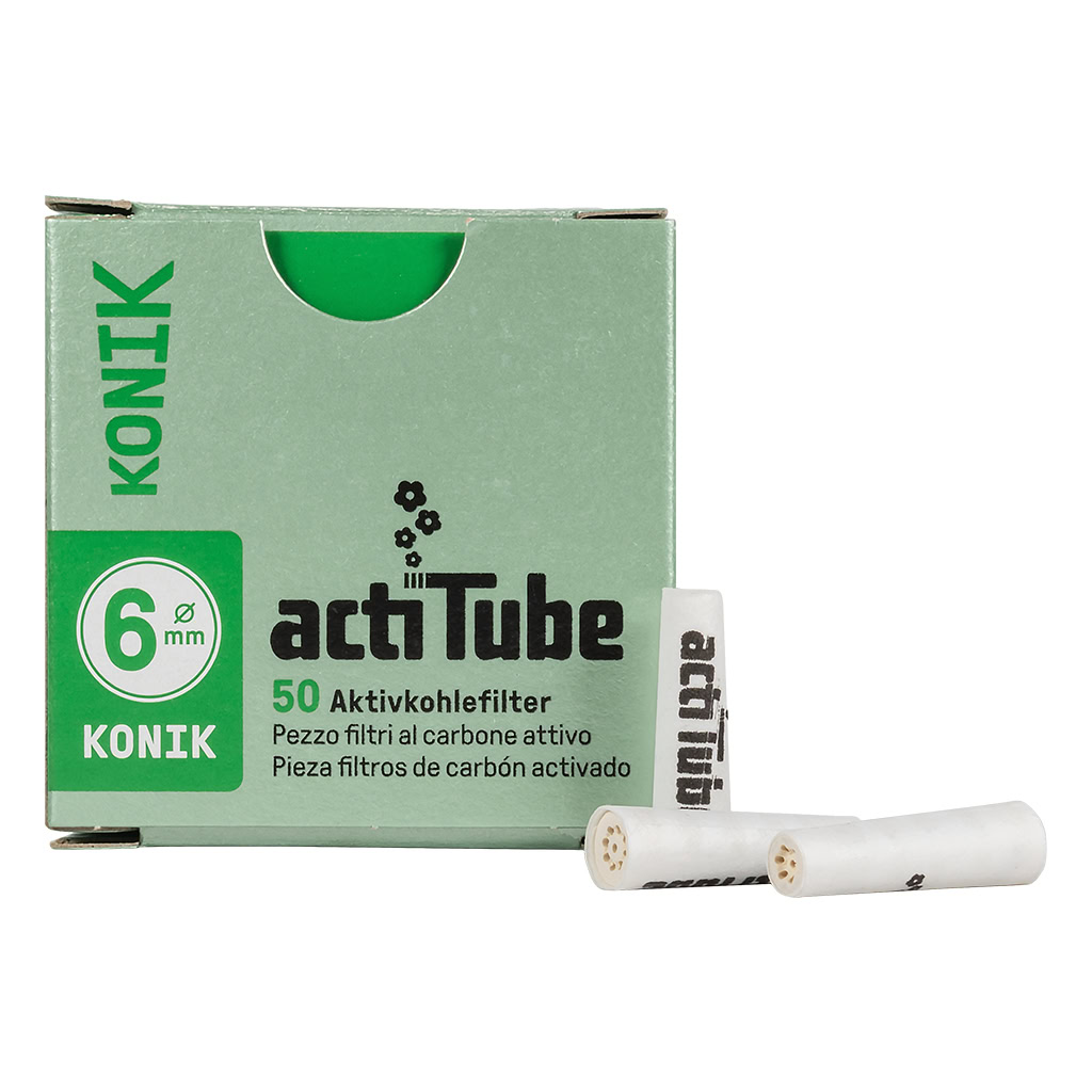 ActiTube Konik Activated Carbon Filters 6mm 50pcs (ActiTube)