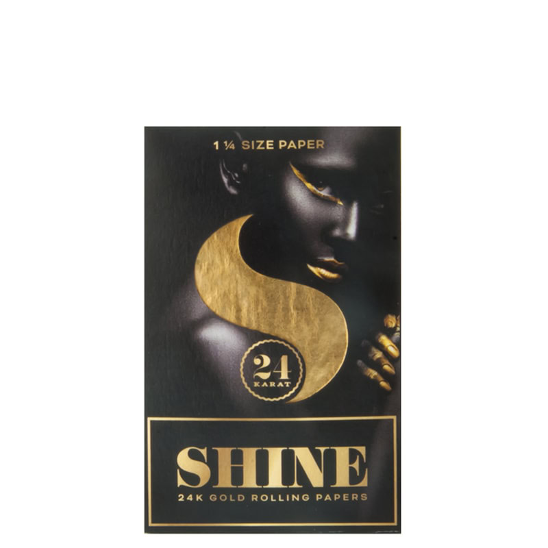 24K Gold Papers 1¼ (Shine) - 1 Paper