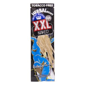 Royal Blunts XXL Hemparillo Herbal Wraps Naked natural hemp leaf wraps.