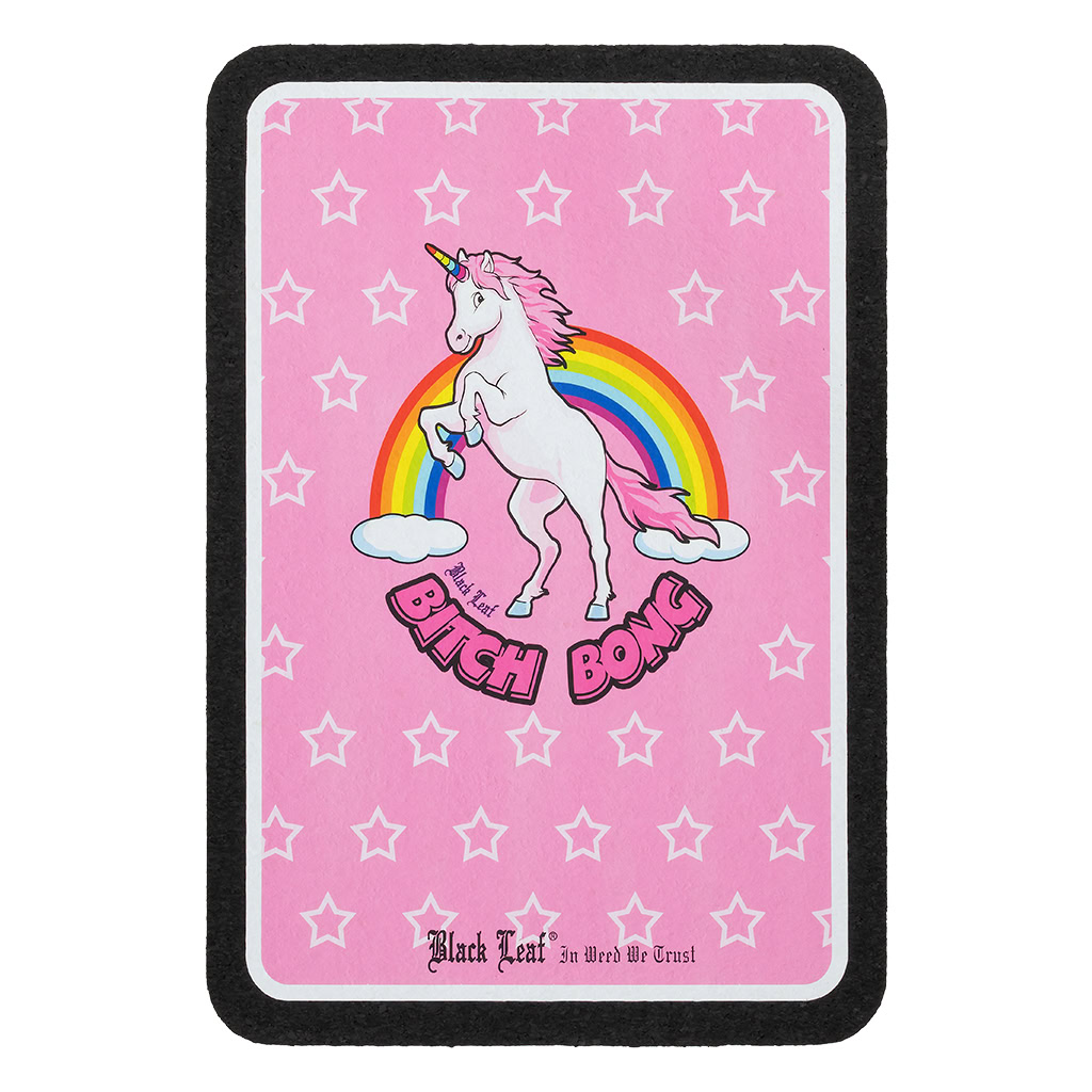 Dab Mat Bitch Bong (Black Leaf)