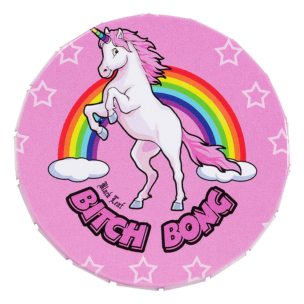 ClickClack Box 51mm Bitch Bong (Black Leaf)