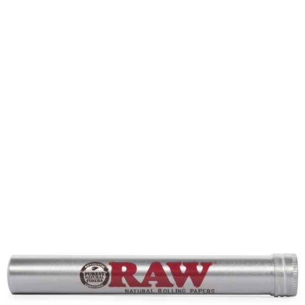 Raw Aluminium Tube 15mmx116mm With Cork Insert In Cap (RAW)