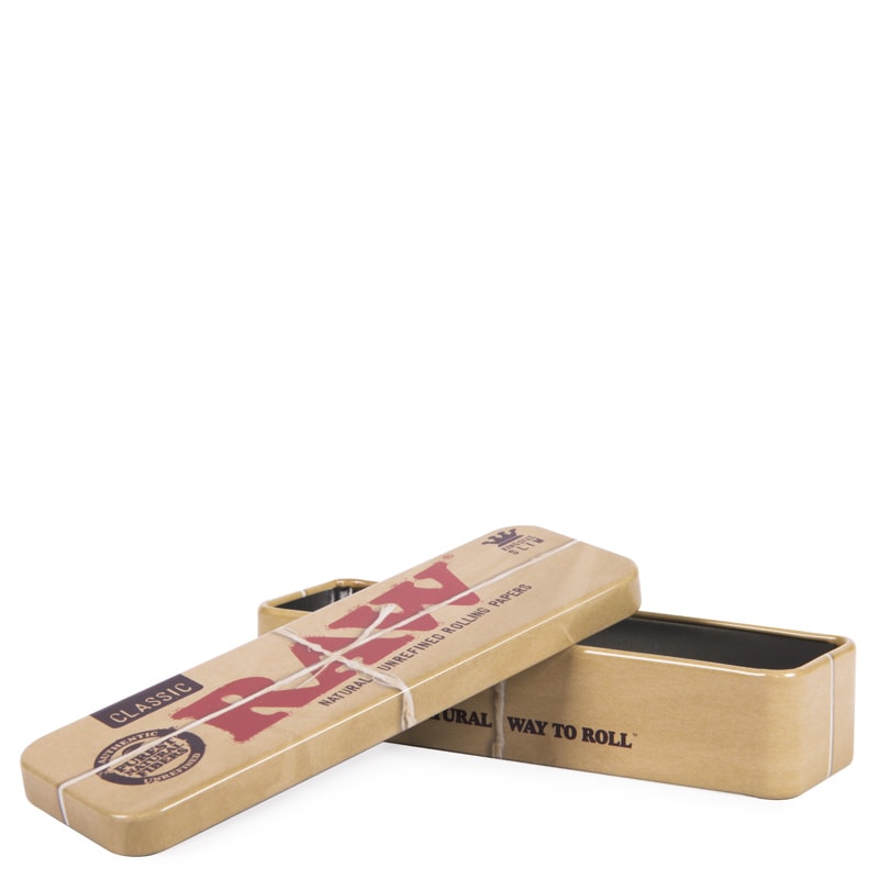 Raw Tin Roll Caddy King Size