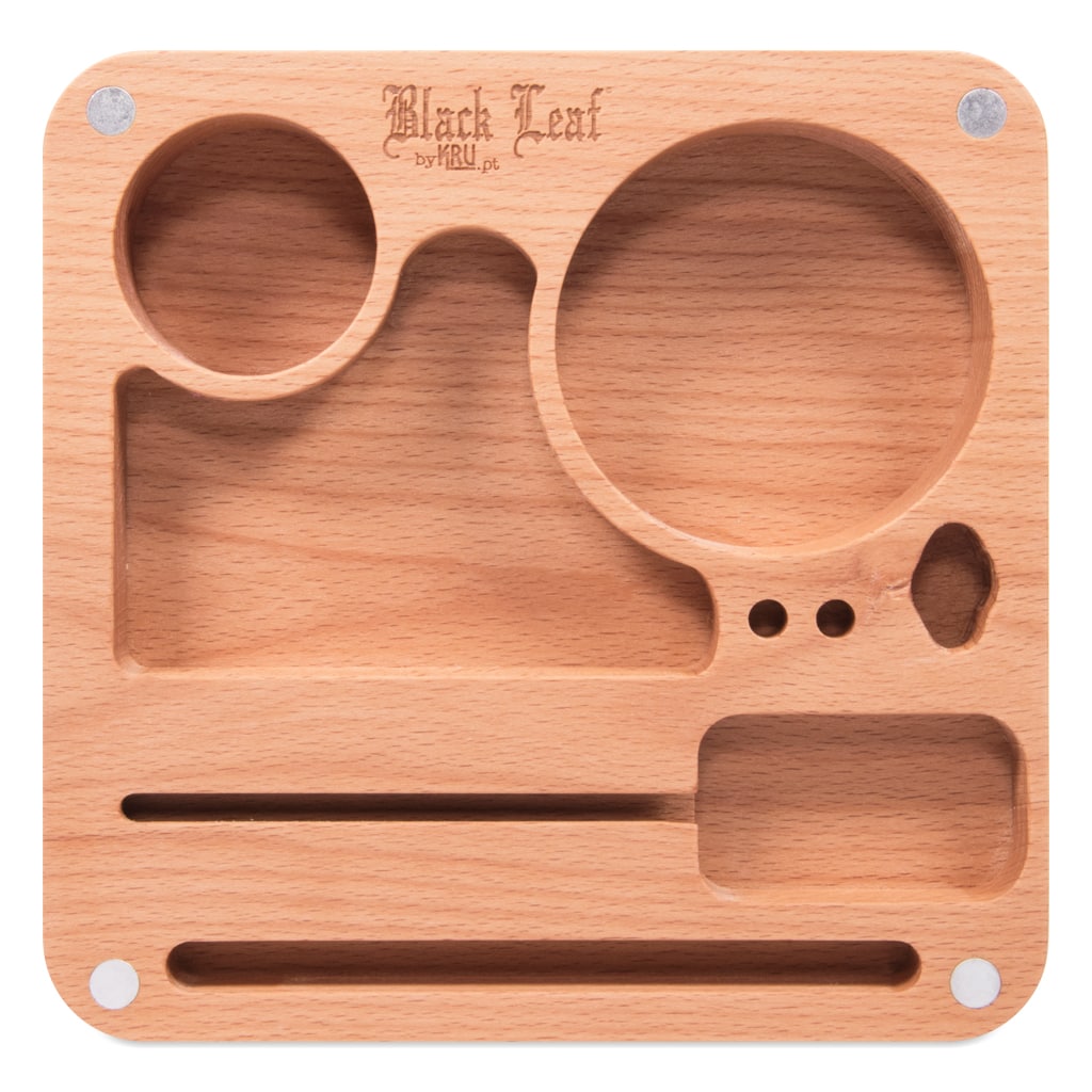 Beech Wood Joint Box By KRU M (Black Leaf)