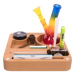 Beech Wood Joint Box By KRU M (Black Leaf)