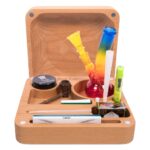 Beech Wood Joint Box By KRU M (Black Leaf)