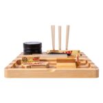 RAW Bamboo Backflip Rolling Tray Magnetic (RAW)