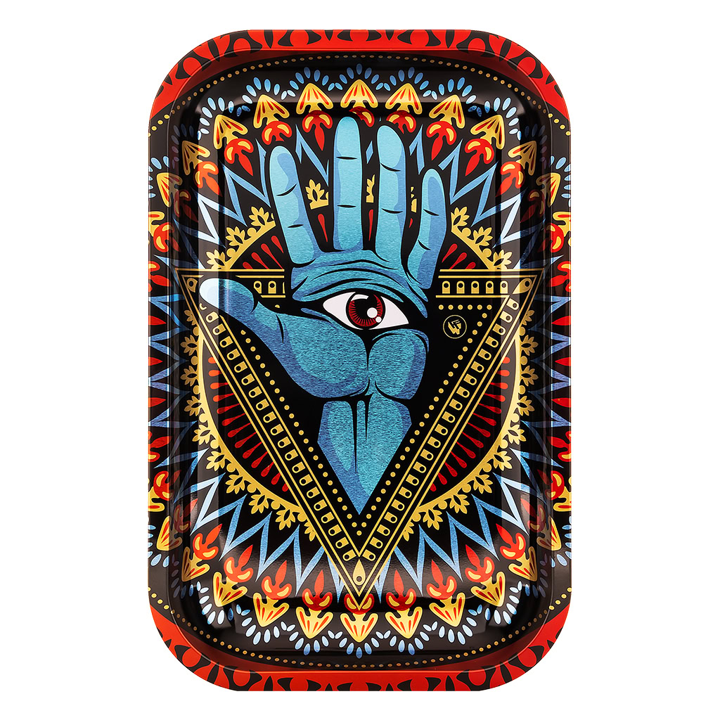Rolling Tray M Trippy 3rd Eye Metallic (Fire-Flow)