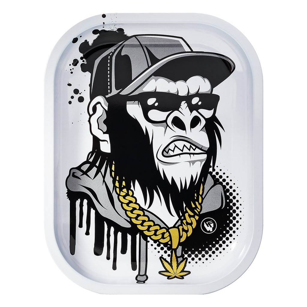 Rolling Tray S Monkey 1/4 Metallic (Fire-Flow)