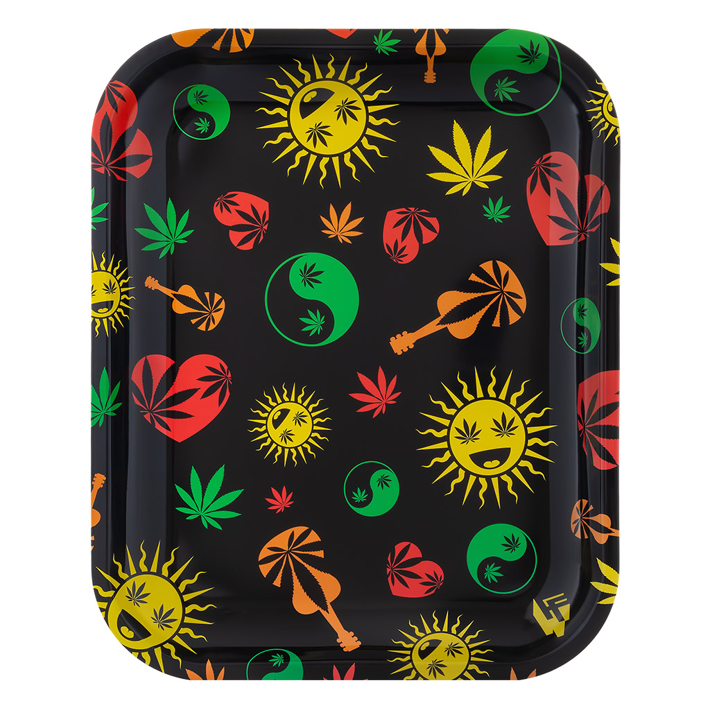 Rolling Tray L Weed Shapes (Clipper)