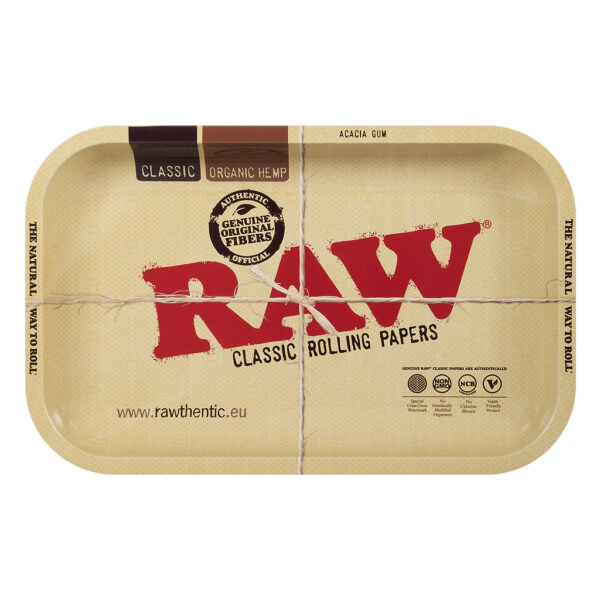 RAW Stash Box With Rolling Tray Lid (RAW)