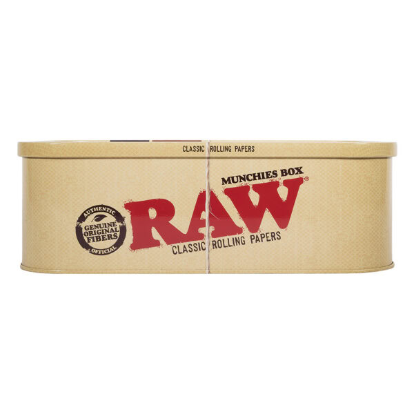 RAW Stash Box With Rolling Tray Lid (RAW)