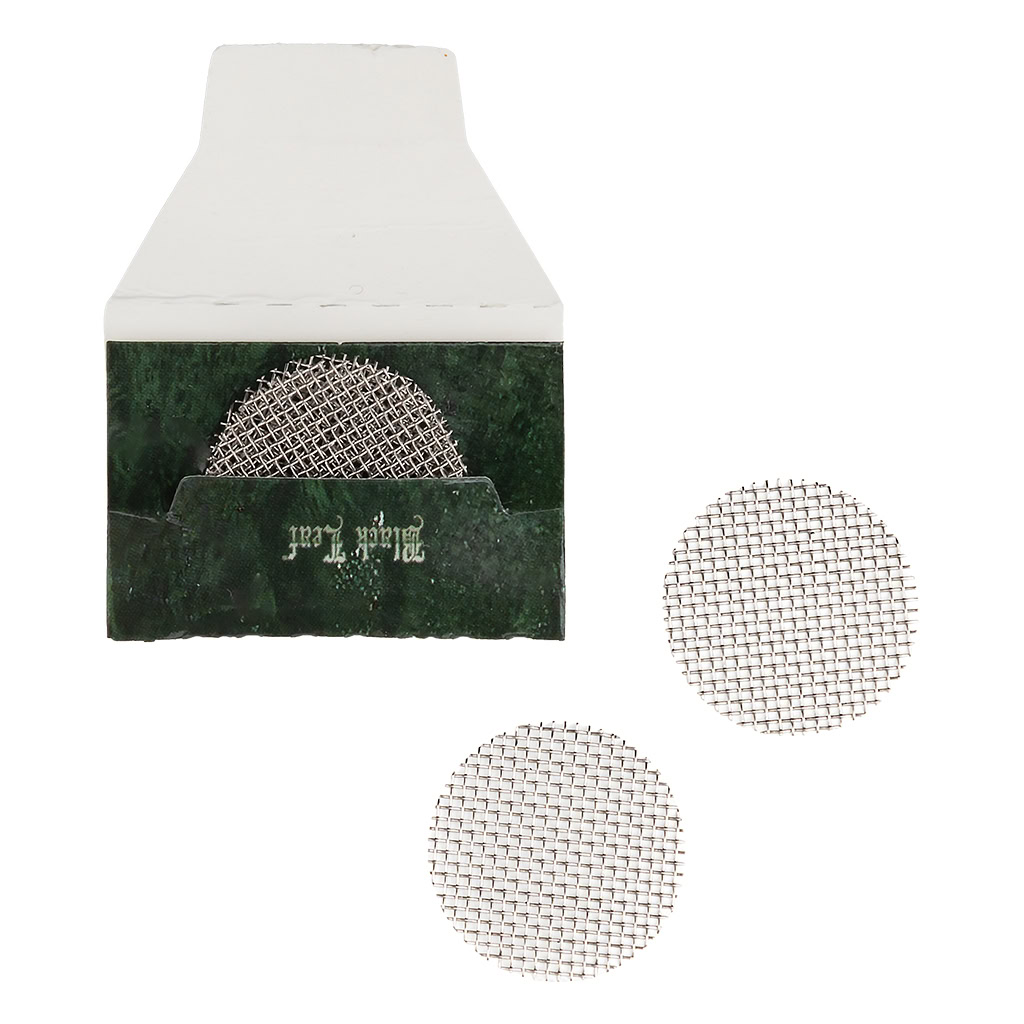 20mm extra coarse stainless steel pipe screens (5 pack). mesh screens with wider holes, designed for pipe and bong bowls to allow stronger airflow.