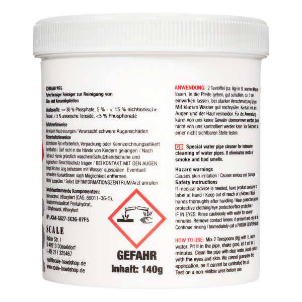 Schmand-weg Bong Cleaner 140g (Schmand-weg)