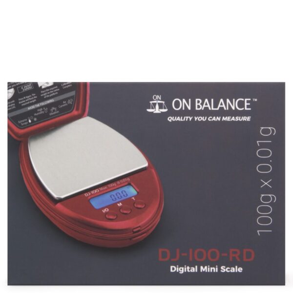 Red Jewel Scale DJ-100-RD (On Balance)