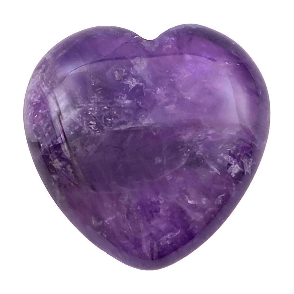 Crystal Heart Amethyst