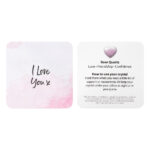 Crystal Heart Rose Quartz