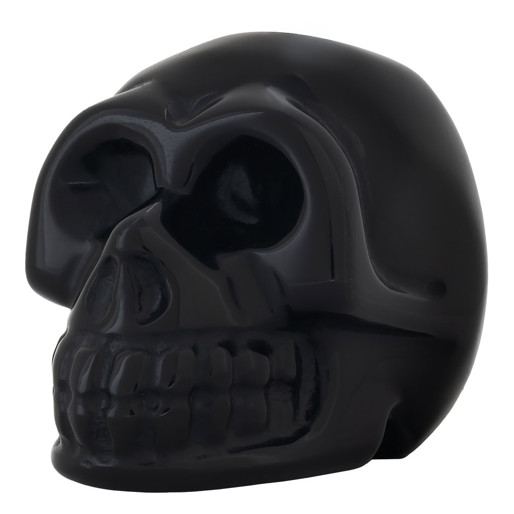 Crystal Skull Black Obsidian (Gothic)