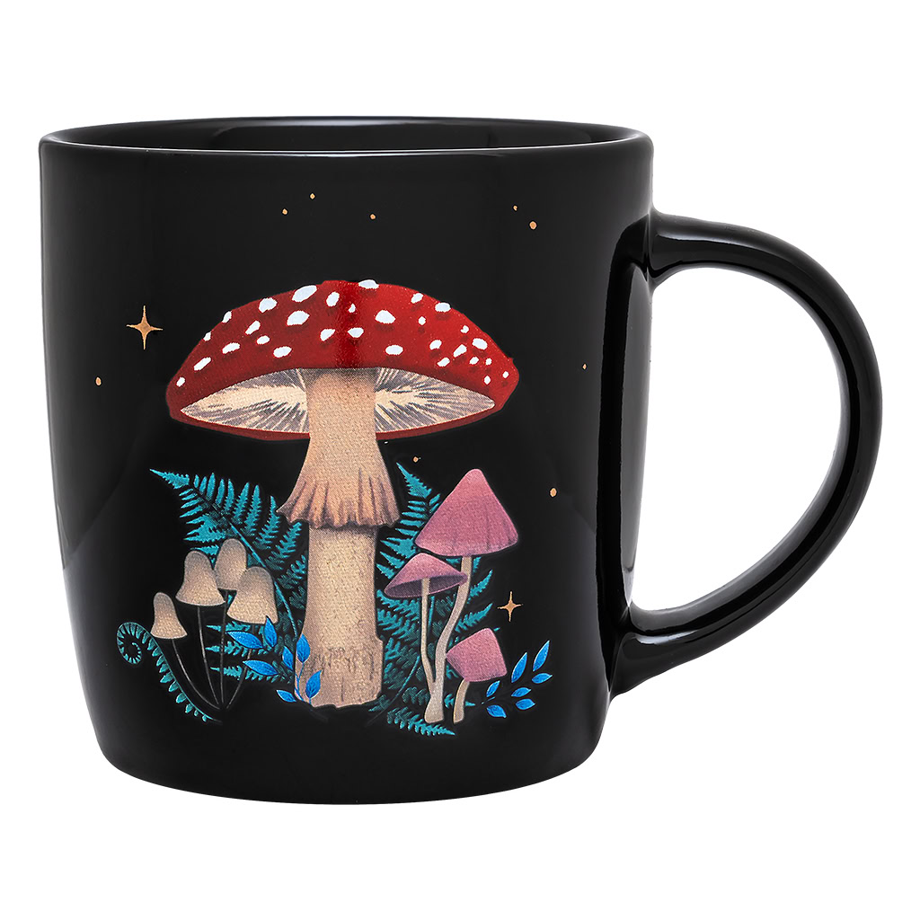 Mug Dark Forest Mushroom