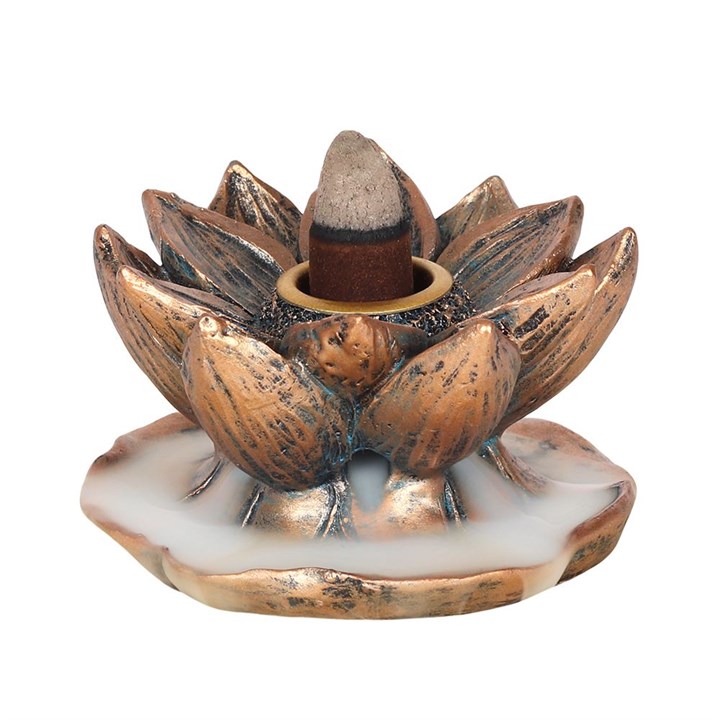 Backflow Incense Burner Lotus