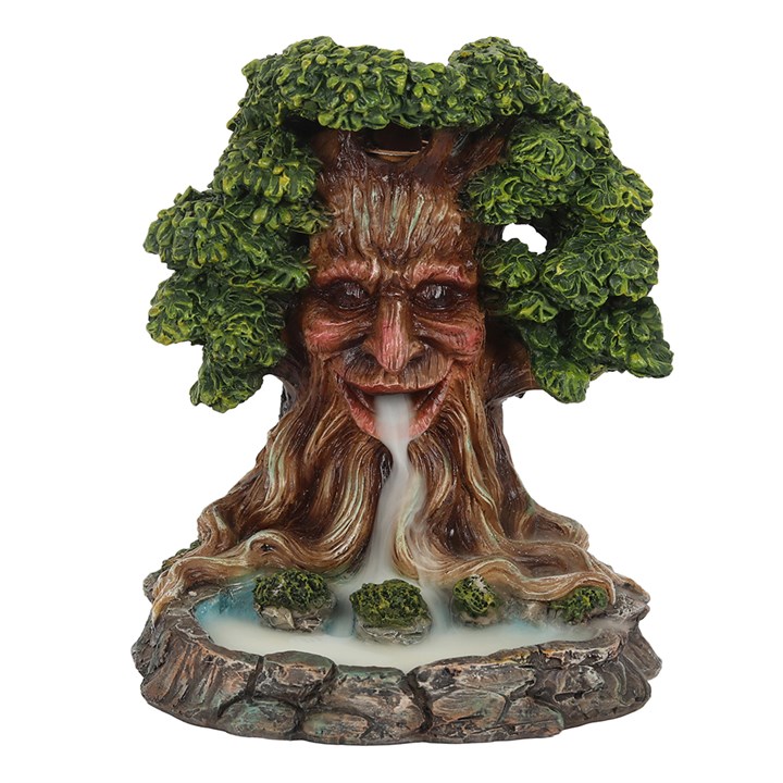 Backflow Incense Burner Tree Man Pond