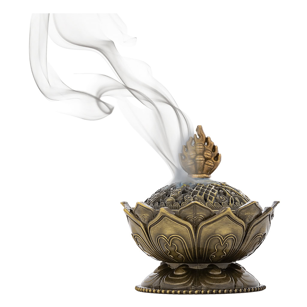 Incense Cone Burner Lotus