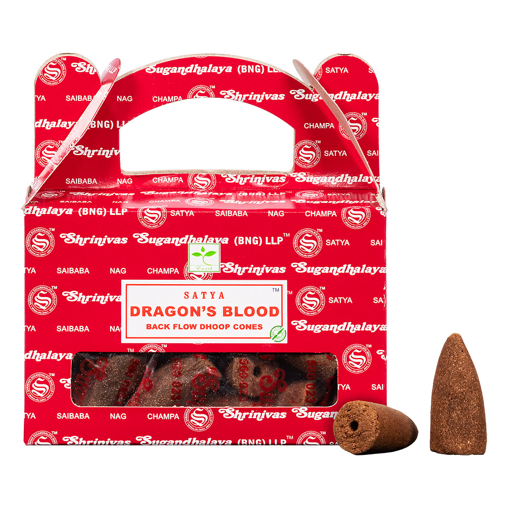 Dragon's Blood Backflow Cones (Satya)