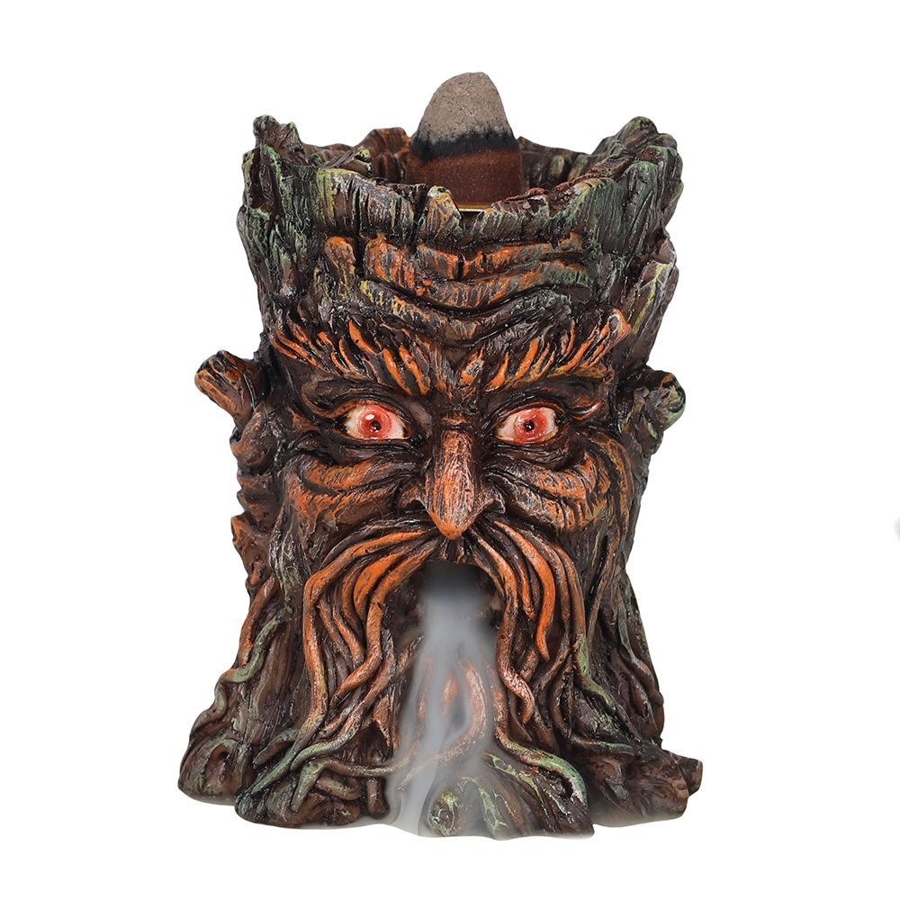 Backflow Incense Burner Small Green Man