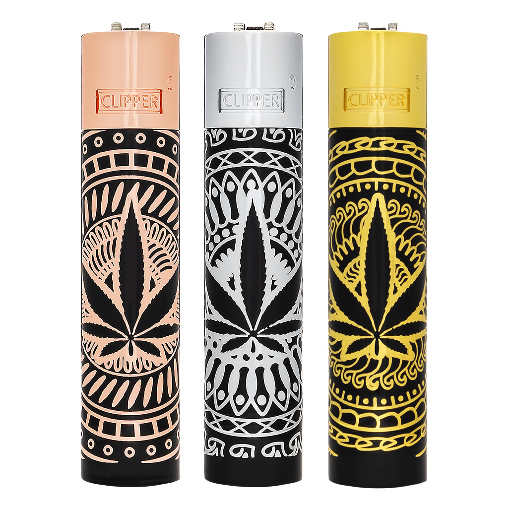 Clipper Lighter Metal Leaves Premium (Clipper)