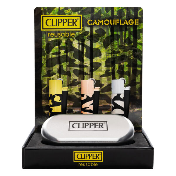 Clipper Lighter Metal Camouflage (Clipper)