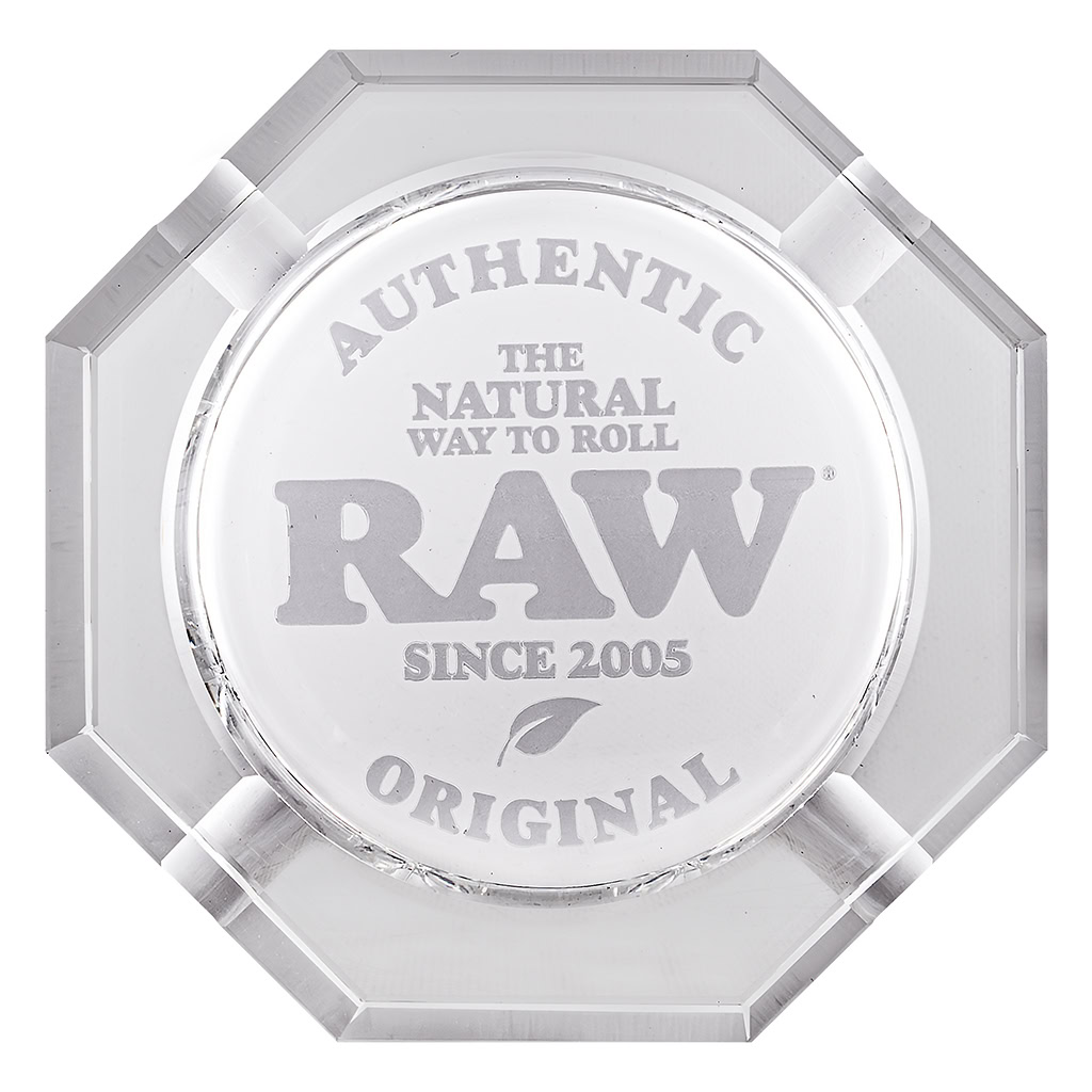 Crystal Glass Ashtray Clear (RAW)