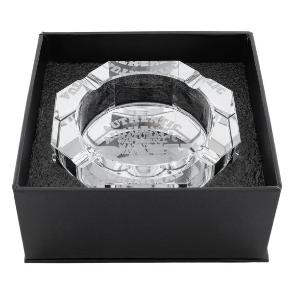 Crystal Glass Ashtray Clear (RAW)