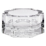 Crystal Glass Ashtray Clear (RAW)