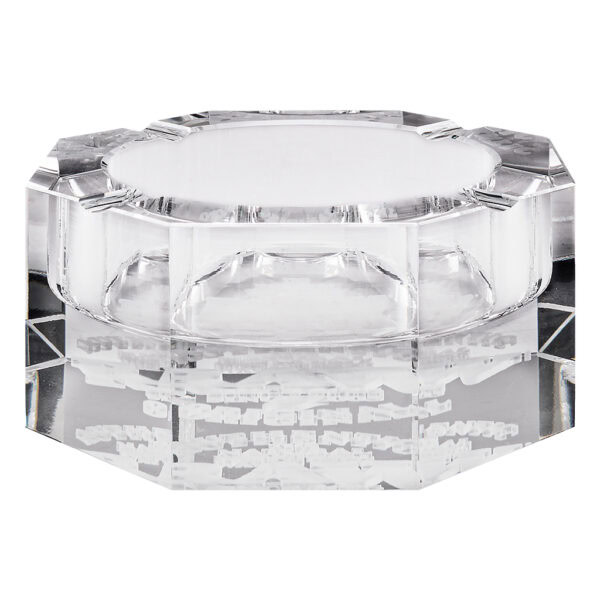 Crystal Glass Ashtray Clear (RAW)