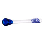 Glass Sniff Tube Spiral Assorti Colours