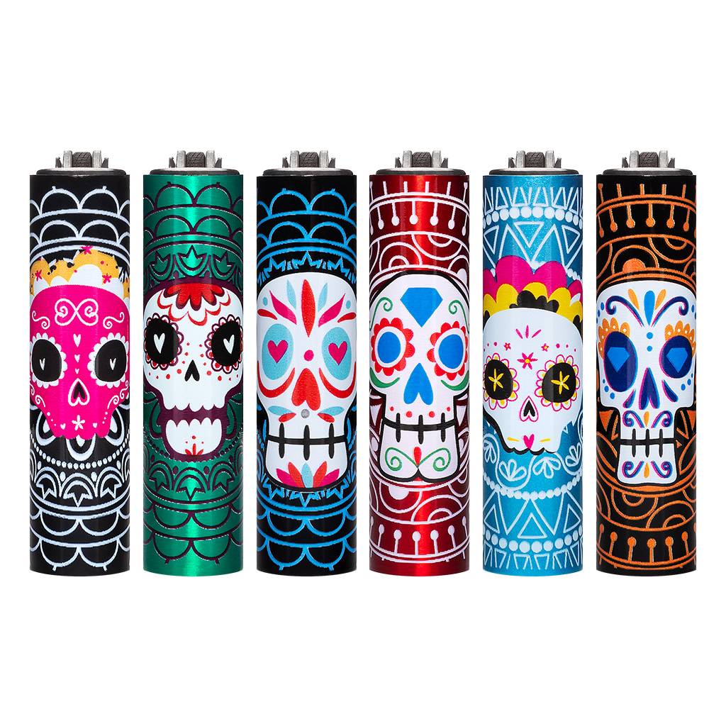 Lighter Metal Micro Cover Mexican Life (Clipper)