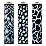 Lighter Metal Micro Cover Savannah Print (Clipper)