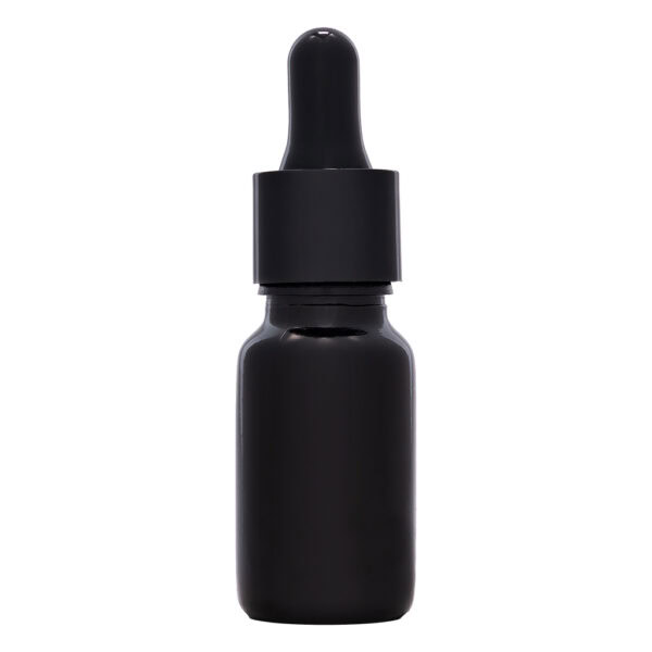 Glass Bottle Violet with dropper 10ml