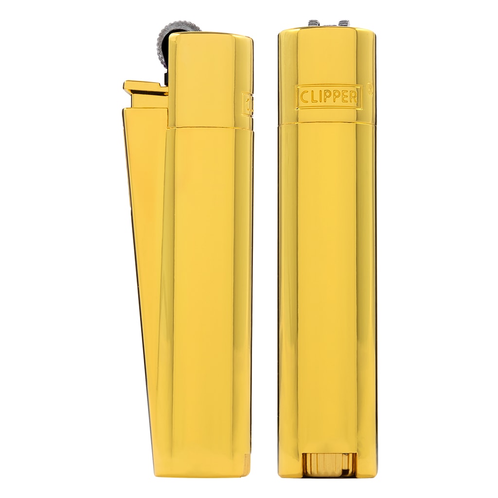Lighter Metal Gold incl. Giftbox (Clipper)