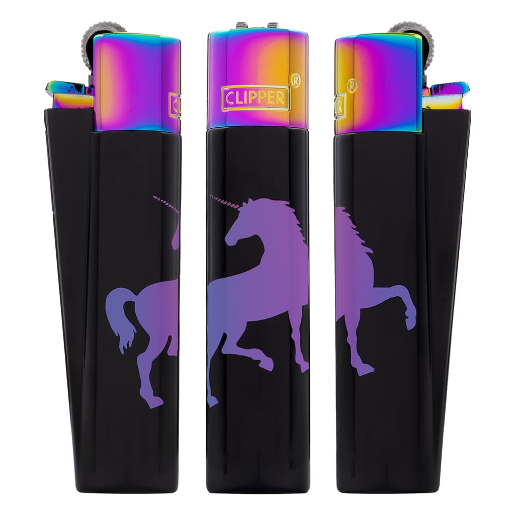 Lighter Metal Unicorns incl. Giftbox (Clipper)