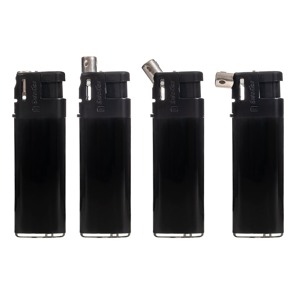 Lighter Sidekick Piezo Black 1pc
