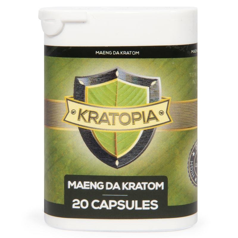 Maeng Da Kratom Caps (Kratopia)