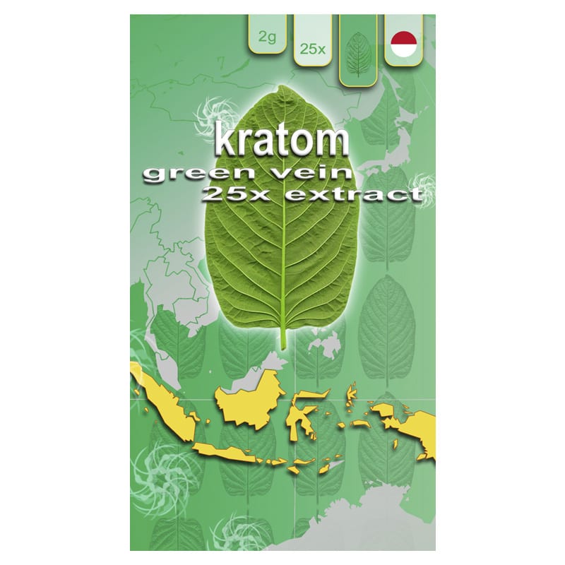 Kratom Indonesia Green Vein 25X Extract 2g