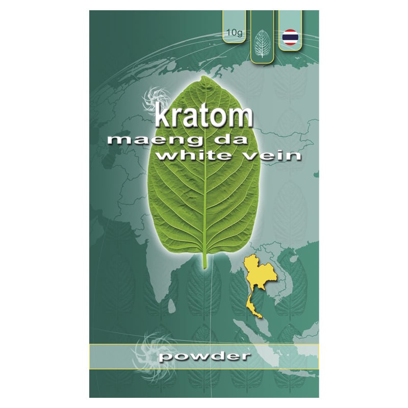 Kratom Maeng Da White Vein Powder 10g