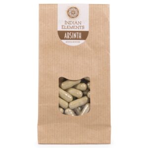 : Absinth capsules with Artemisia absinthium wormwood for relaxation and vivid dreams.