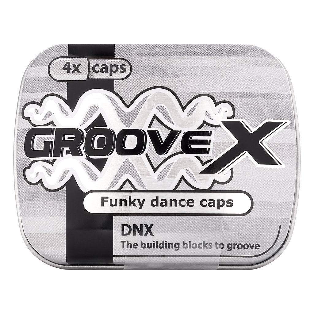 Groove X capsules boost mood, energy and confidence for an enhanced party experience. Packed with natural ingredients like Maca, Kanna, and Caffeine for a joyful sociable vibe.