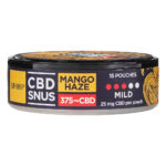 CBD Pouches 15 x25mg Mango Haze (Euphoria)