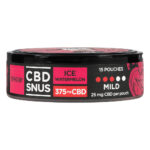 CBD Pouches 15 x 25mg Ice Watermelon (Euphoria)